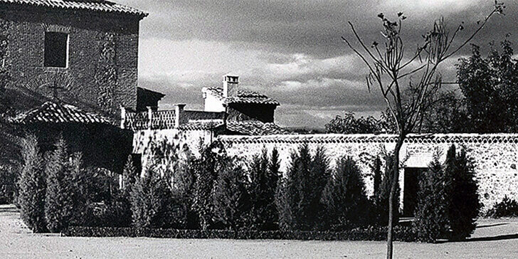 Imagen antigua de la zona de la ermita Cigarral del Ángel de Toledo
